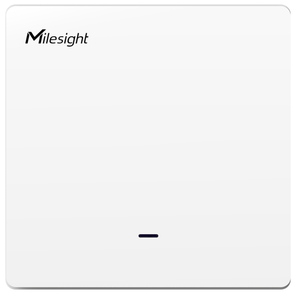 Бездротовий IP20 настінний вимикач WS501-868M LoraWAN з NFC налаштуванням