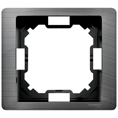 Рамка Neos BASIC 1x, титановый (BMRC1/052)