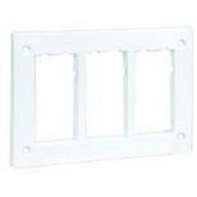 Рамка на 3 двойных модуля серии CIMA, черная (SBM302/14)