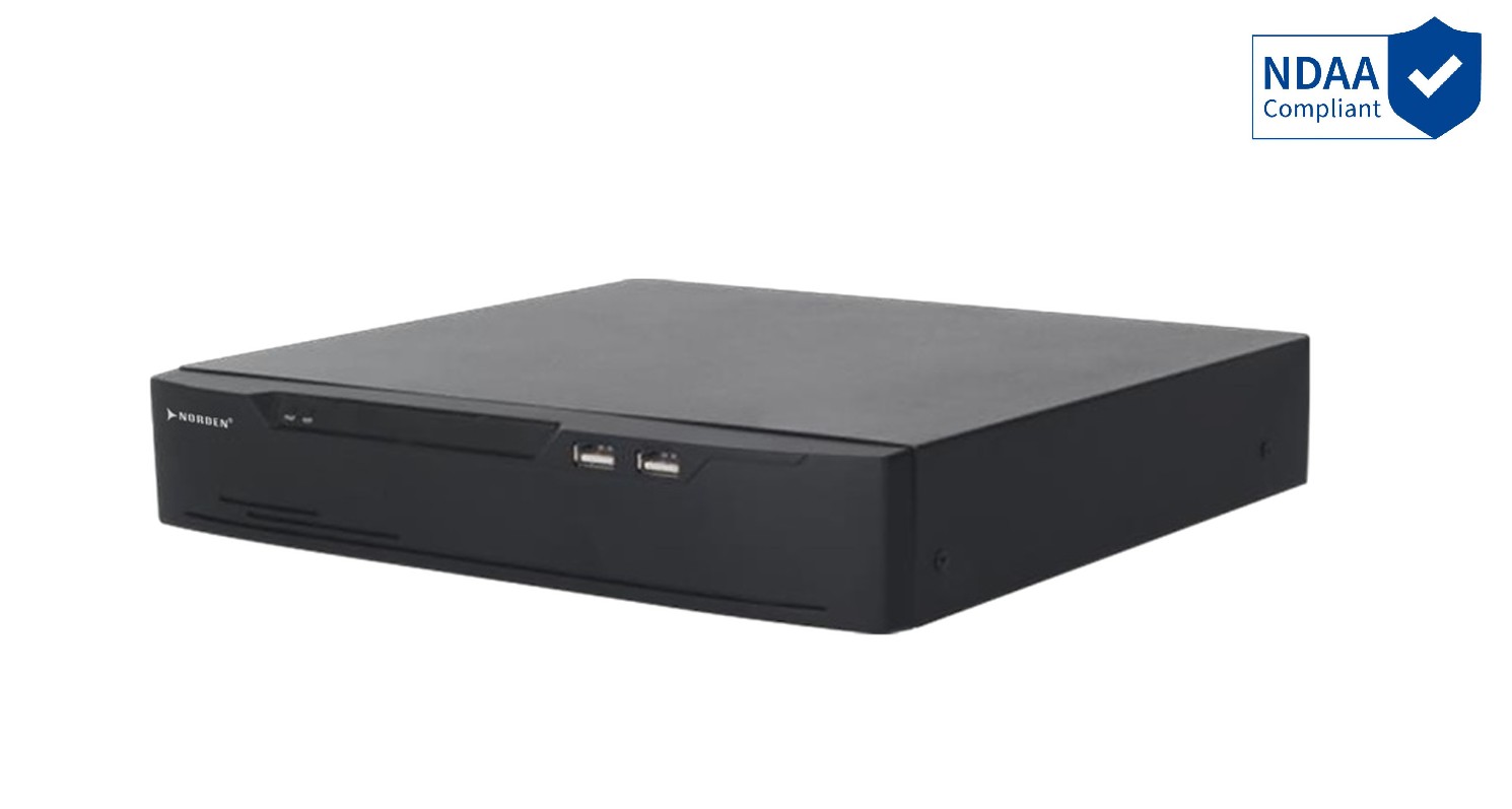 8-канальний 4K відеореєстратор ENR-01008-N-CK з 1 HDD слотом, HDMI, VGA і ONVIF