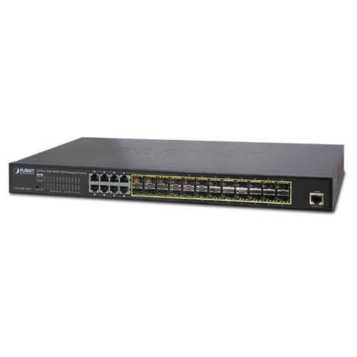 L2+ 24-Port 100/1000X SFP + 8-Port Shared TP Managed Switch