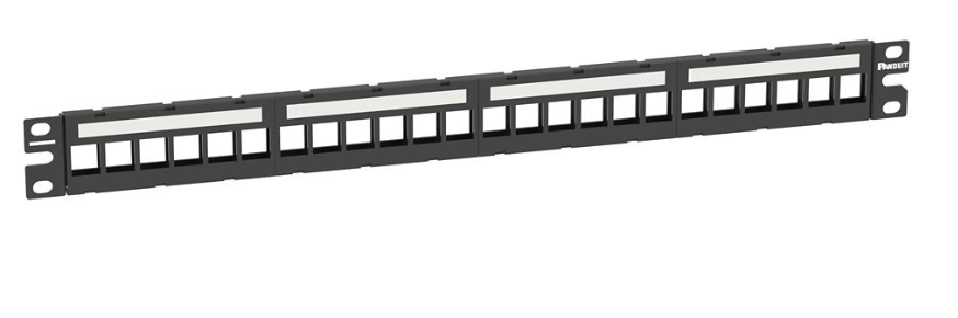 Рамка набірна 19" патч-панелі, 24xSTP KeyStone, 1U