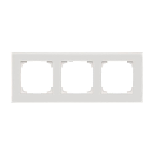 Рамка SIMON55 Nature 3x матове скло біле (TRN3/170)