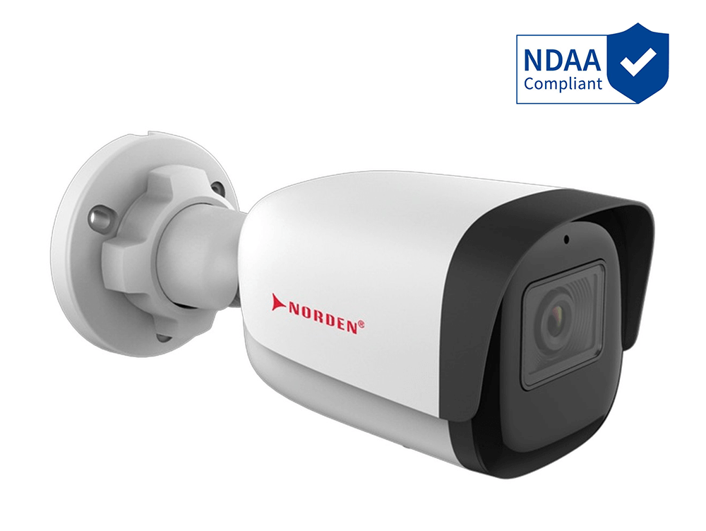 2 МП IP67 Bullet камера з фіксованим об'єктивом 4 mm, PoE, SD Card Slot, Built-in Mic and 30m IR