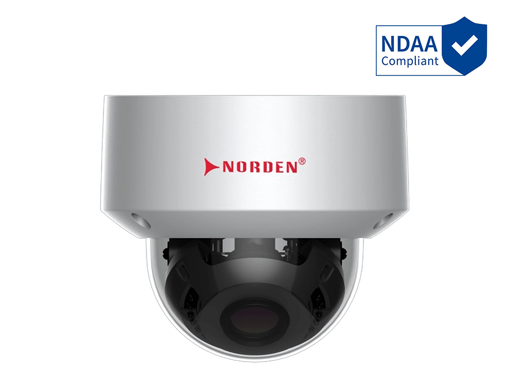 5 МП IP67 Dome камера з моторизованим об'єктивом 2,7-13,5 mm, PoE, WDR, SD card слот, мікрофоном