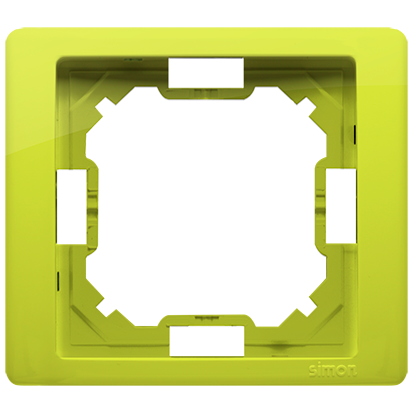 Рамка BASIC Neos 1x, лайм (BMRC1/036)