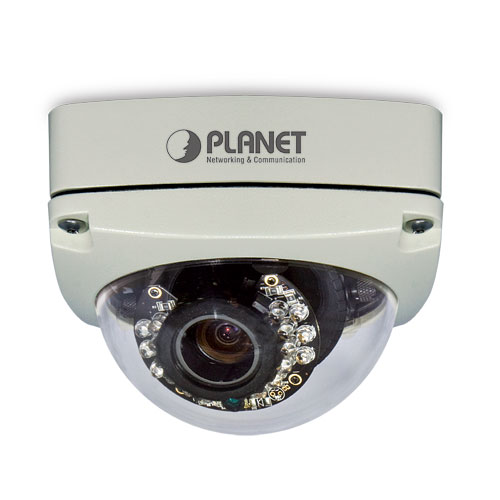 Full HD Vandalproof Camera, IP66/IK10, 3-9mm Vari-Focal, IR-20, H.264, WDR, 2-way Audio, ONVIF, DIDO