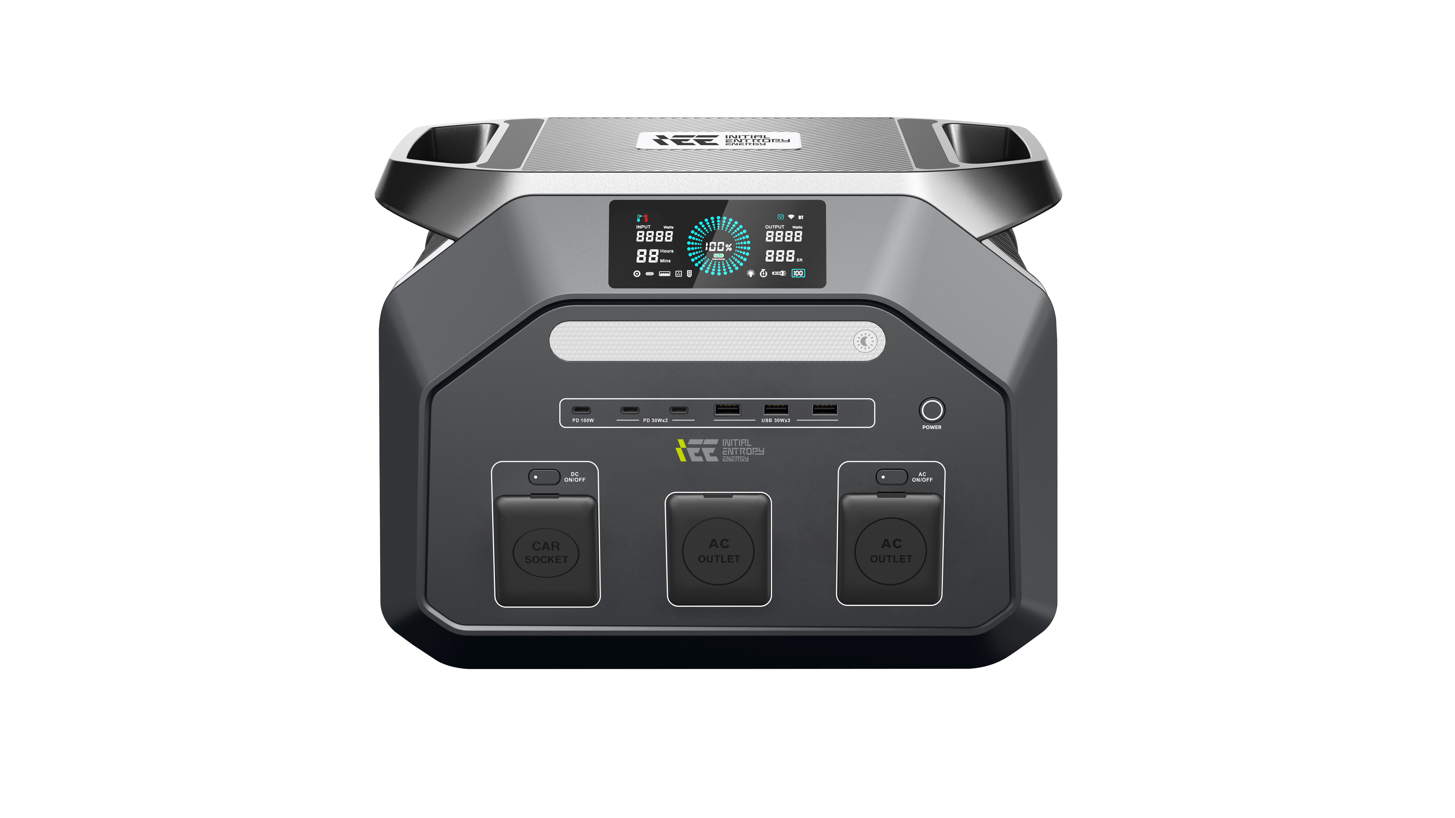 Портативна зарядна станція IEETek P1800, 1800W / 1024Wh