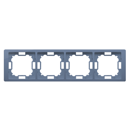 Рамка Neos BASIC 4x, лавандовый (BMRC4/035)