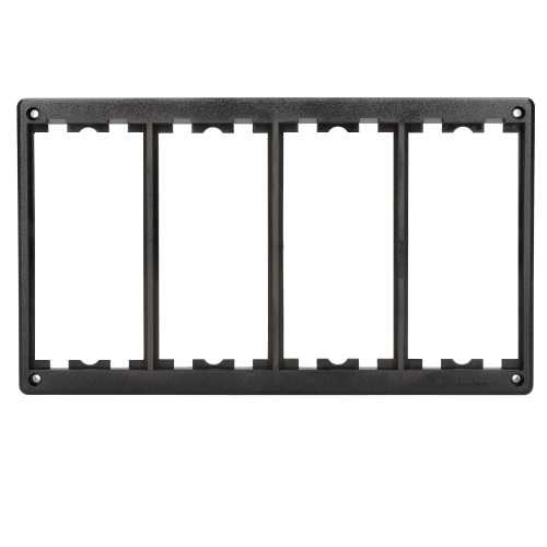 Рамка модульна на 4 подв модулі CIMA, чорна (SM402/14)