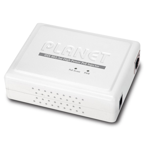 PoE інжектор, 30W 802.3at, 10/100/1000Base-T Ethernet