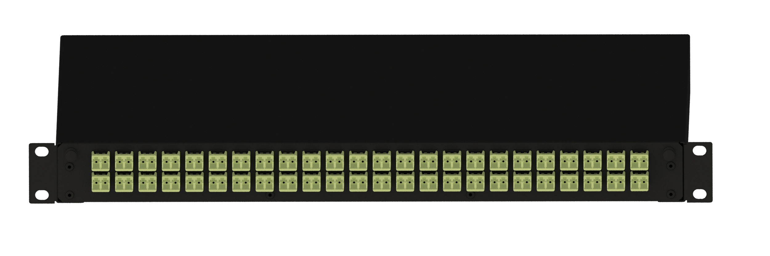 FO Патч-панель 48xLC Duplex OM3/OM4