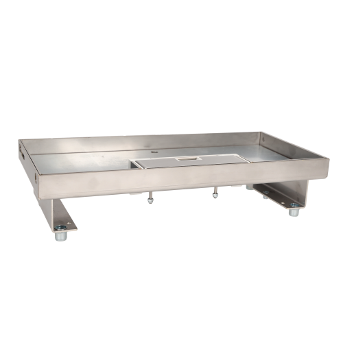 Накладка металева з кришкою до підлогової коробки KGH801/8 (KF870/8)