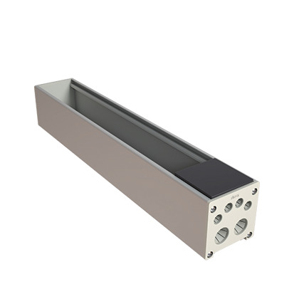 Розеточна коробка Ofiblock COMPACT на 7хK45 модулів, чорна заглушка (KFC207/14)