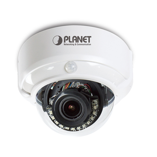 Full HD IP Camera, 3xOptical, 3-10m Vari-Focal, IR-20, H.264, WDR, 2-way Audio, ONVIF, DIDO