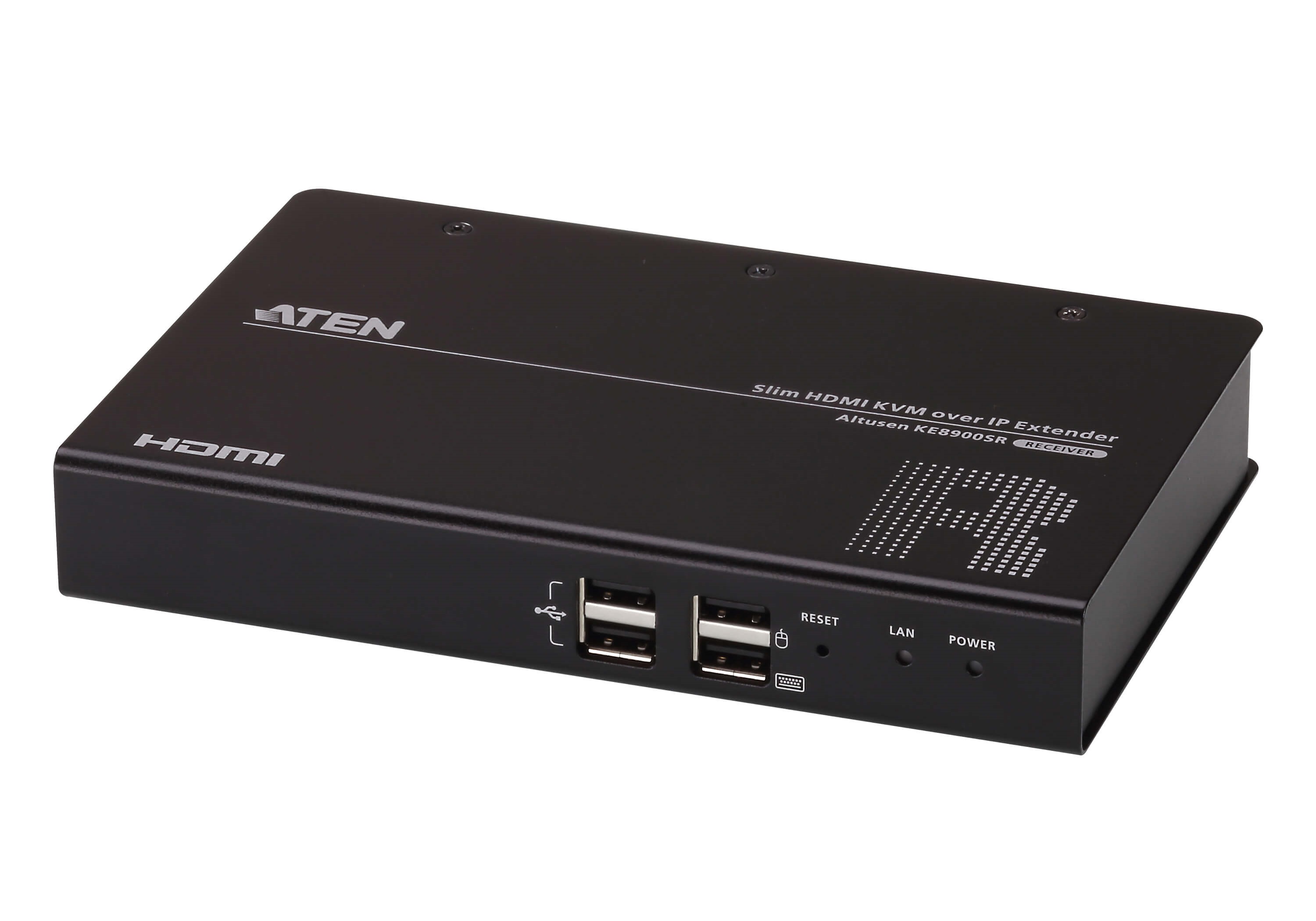 Slim HDMI KVM подовжувач over IP, Receiver