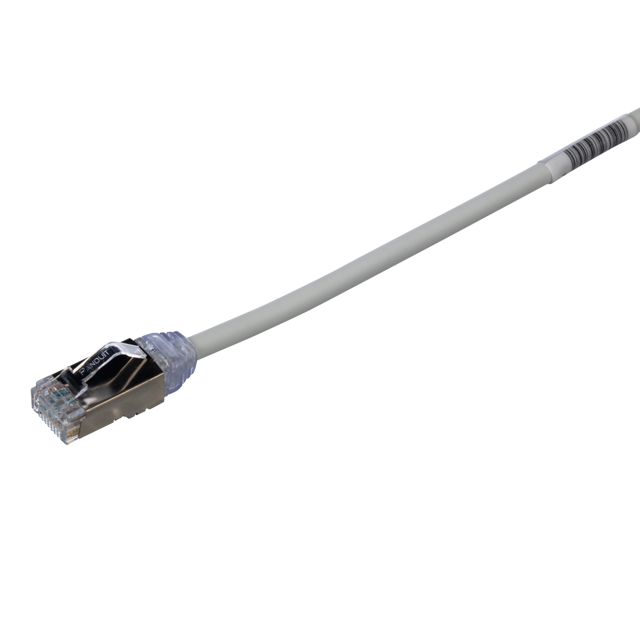 Патч-корд FTP 28AWG, кат 6A, 2.5м, сірий