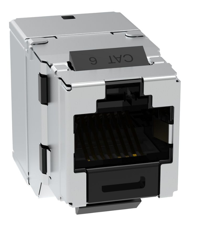 Модуль KeyStone RJ45 FTP, кат.6 чорний