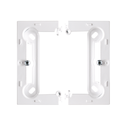 Підрозетник настінний Simon Basic набірний "С" (у комплекті 2 шт), білий  (PSC/11)
