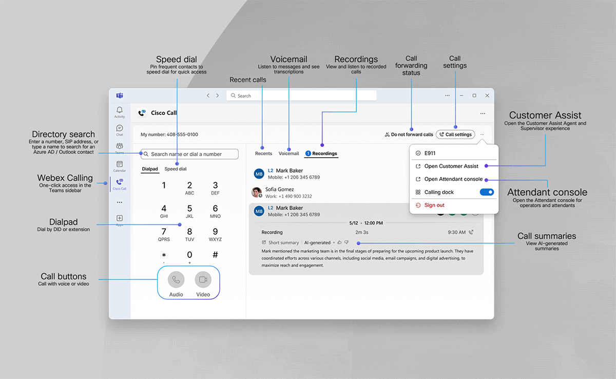Інтеграція Cisco Webex Calling з Microsoft Teams Інтеграція Cisco Webex Calling з Microsoft Teams