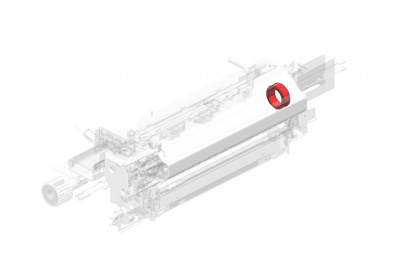 Ricoh Шестерня вала нагрівача (AB012233)