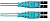 Патч-корд подвійний LC-LC PushPull, OM3, 1м, LSZH