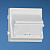 2х портовая вставка 45х45 мм з крышкой, угловая