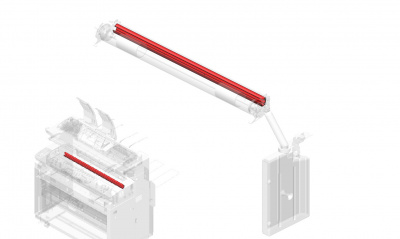 Ricoh Корпус вузла очистки (D2063571)