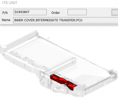 Ricoh Кришка (D1943847)