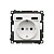 Розет електр  Schuko 16A та заряд пристр USB A+A 2.1А, Simon55, білий матовий (TGSZ1ZUSB2AA.01/11)