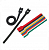 Стяжка "липучка" 203х12,7, чорна (10шт/пак)