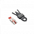 Замок для порnів USB-A  (50шт+5 ключ/пак), червоний