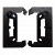 Подрозетник настенный Premium наборной, элемент "С" (уп. 2шт), антрацит (DSC/48)