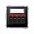 Розетка Basic аудио с нажимными клеммниками на 4 динамика, матовый графит (BMGL34.01/28)