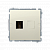 Розетка Basic 1xHDMI, бежевый (BMGHDMI.01/12)