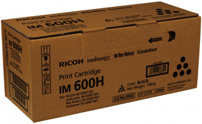 Ricoh Картридж IM 600 великої ємності, чорний (418481)