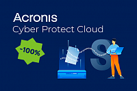 100% знижки на рішення з кібербезпеки Acronis Cyber Protect Cloud