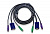 Кабель KVM, PS/2, 1,8 м.