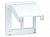 Рамка с крышкой на 2 двойных модуля серии CIMA, белая (SBMT202/9)