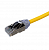 Патч-корд FTP 28AWG, кат 6A, 3м, жовтий