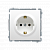 Розетка електрична Simon Basic, schuko, 16AX 250V~, біла (BMGSZ1.01/11)