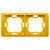 Рамка Neos BASIC 2x, желтый (BMRC2/034)