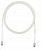 Патч-корд UTP 28AWG, кат 6A, 0.2м, білий