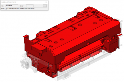 Ricoh Вузол закріплення (D0A54027)