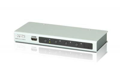 4-портовий HDMI 4К відео KVM перемикач, до 15 м. (24 AWG) VS481B-AT-G