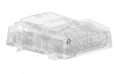 Ricoh Зубчастий привідний пас 40S2M108 діаметром 34 мм (AA043681)
