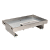 Накладка металева з кришкою до підлогової коробки KGH601/8 (KF670/8)