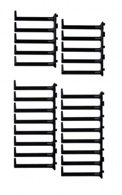 Кабельний організатор FlexFusion 42-45U (5x5U + 3x8U лівих, 5x5U + 3x8U правих)  XG-FML45B