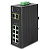 Industrial 8-Port 10/100/1000T + 2 100/1000X SFP Managed Switch (-40~75 degrees C)
