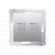 Адаптер информационный Premium 2xRJ45 Keystone, серебро матовое (DKP2.01/43)